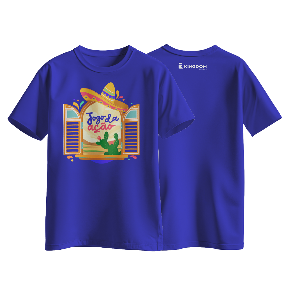 Camiseta Jogo da Ação:  Ensino Fundamental